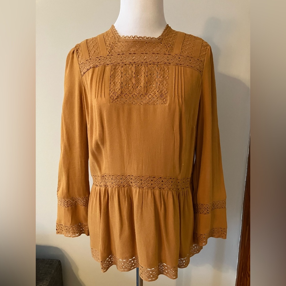 J. Crew Point Sur Blouse Size 4